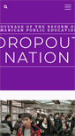 Mobile Screenshot of dropoutnation.net